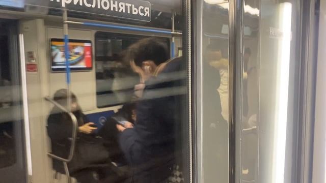 Поездка по Обратному пути на поезде "Москва 2019" Калужско-Рижская линия Медведково - Новоясеневска смотреть онлайн