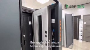 Входная дверь Luxor-3 Thermo обзор. Уличная дверь Люксор-3 терморазрыв.