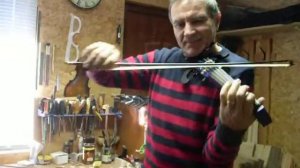 Reiter hand - made electric violin present: Alien 5 strings