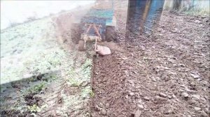 ЗиД на самодельном тракторе  расход топлива при пахоте
