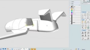 MOI 3D, Organic Method, making spaceship engine.