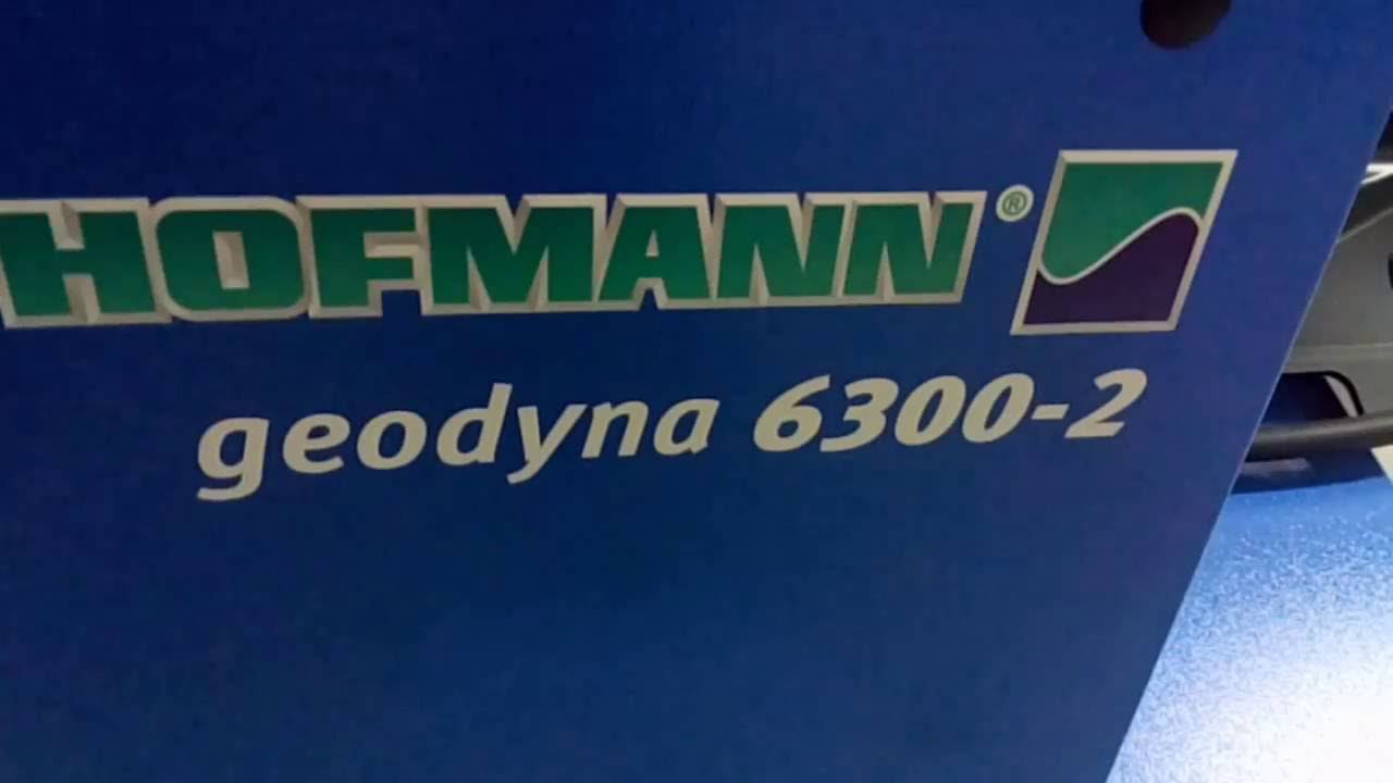 Балансировочный станок (стенд) Hofmann Geodyna 6300-2
