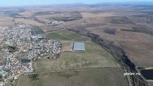 Крым, с. Вилино, Бахчисарайский район, вид с квадрокоптера