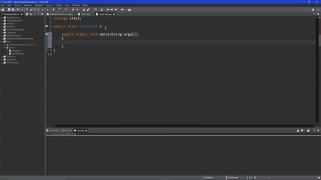[ENG] Stack Implementation with JAVA Class with Array