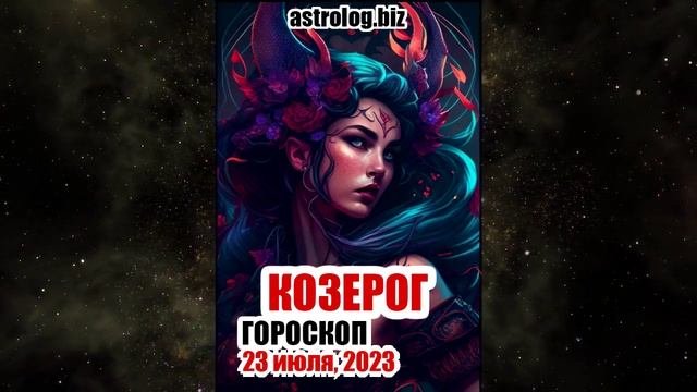 КОЗЕРОГ - гороскоп на 23 июля, 2023