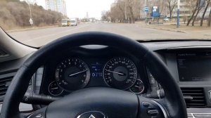 Infiniti M37 разгон до 100 км/ч
