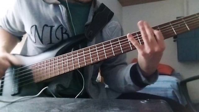 Slap groove on a 6 strings bass смотреть онлайн