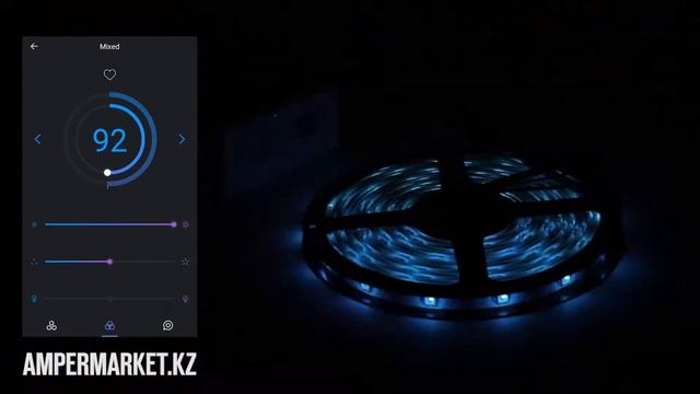 Приложение LED Shop и Wi-Fi контроллер SP108E. Краткая демонстрация смотреть онлайн