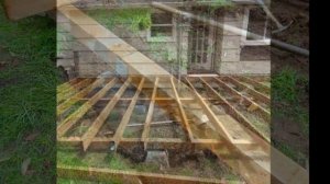 Терраса своими руками. Из дерева