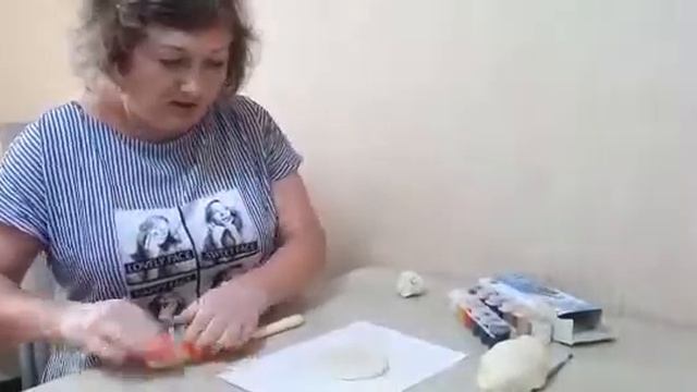 #ЦВЕТИКСЕМИЦВЕТИК Мастер-класс для детей. Поделка из солёного теста. Моя Россия" смотреть онлайн