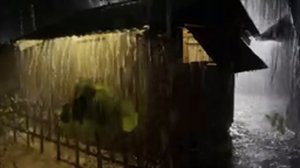 Сильный ливень и гром в ночи для сна быстрого крепкого и легкого