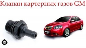 Оригинальный клапан вентиляции картерных газов GM Обзор!