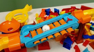 Шарики марблс катятся вниз Спиральный лифт и Звуковой трек для шариков Marble run