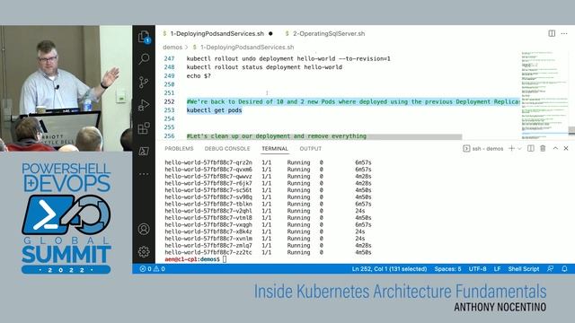 PSHSummit 2022 - Inside Kubernetes Architecture Fundamentals by Anthony Nocentino