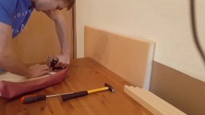 Обтяжка табуретки своими руками DIY