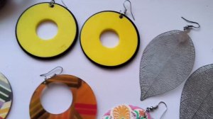 Серьги бижутерия