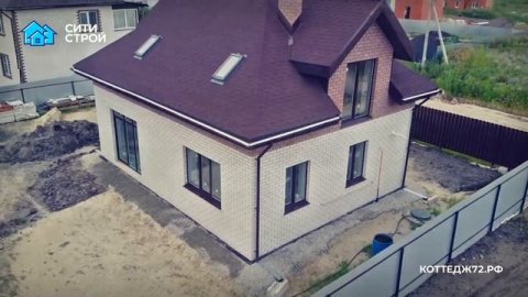 Обзор мансардного дома 130 м². Тюмень. Березняковский. Ситистрой