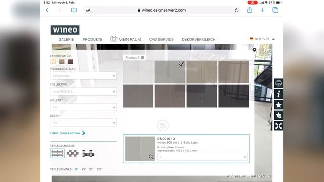 Mit einem Klick zum Wunschboden | wineo Floor Viewer смотреть онлайн