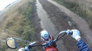 Верховина-6. Покатушки в степи, ремонтируем мопед.