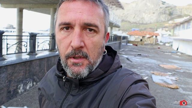 После урагана. Набережная города Судак 27 ноября 2023