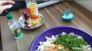 ТАРЗИ таёркардани САЛАТИ КАПУСТИ. ?