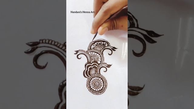 Beautiful Easy simple Design 2022??? #Shorts #JIMIN #mehndi  #henna #trending  #youtube