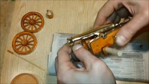 МИНИАТЮРНАЯ МОДЕЛЬ ПУШКИ 1812 года / своими руками/ Mini Cannon DIY