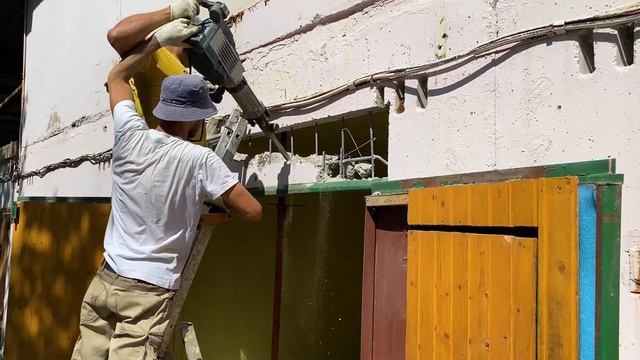 Расширение проёма по высоте с наращиванием ВОРОТ