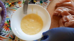 Небольшая заморозка полуфабрикатов из курицы.