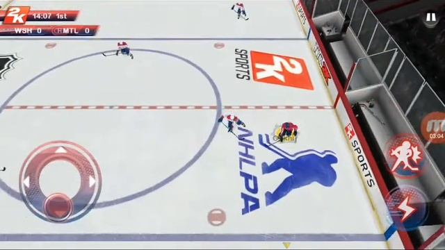 Обзор игры NHL 2K [Android] смотреть онлайн