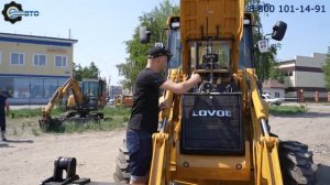 Обзор на Экскаватор-погрузчик LOVOL WLB468-II Тел. 8 800 101-14-91