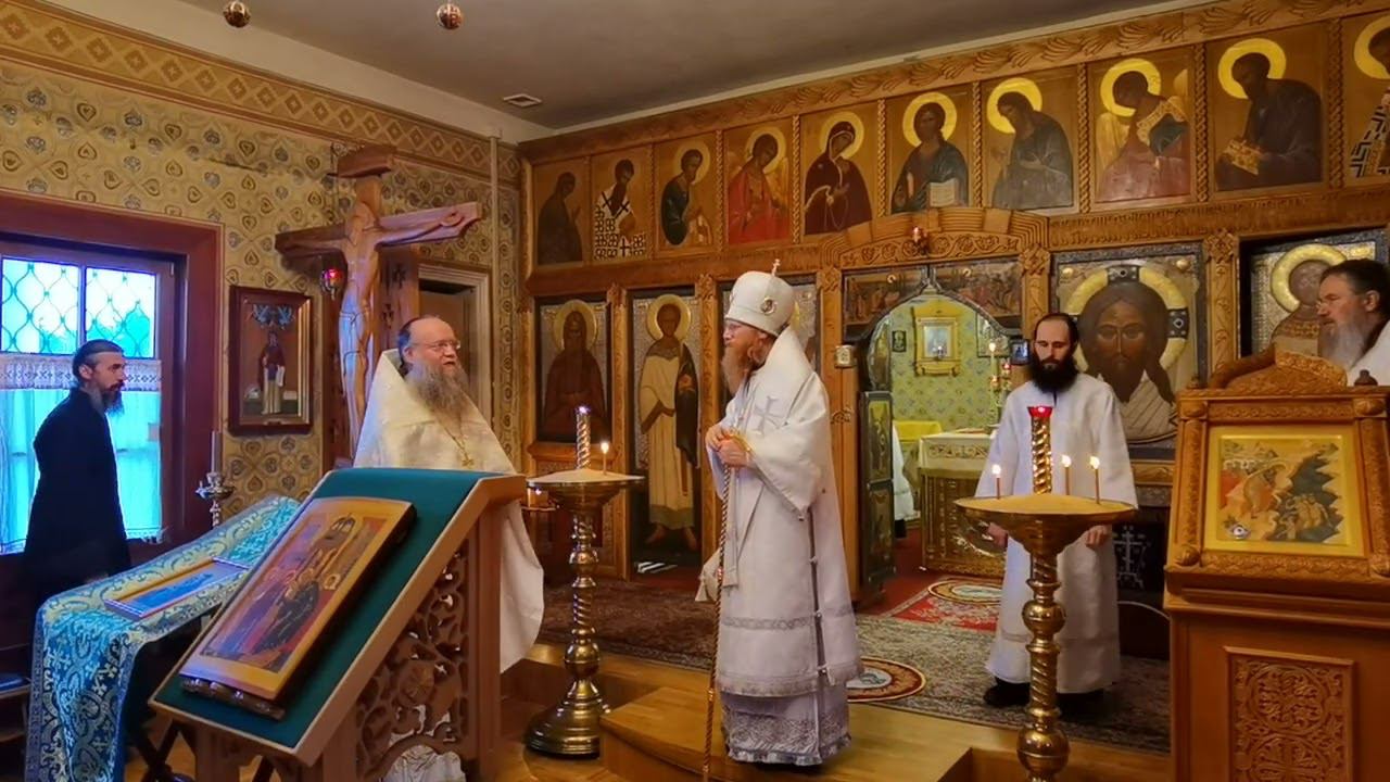 Слово епископа Можайского Иосифа в храме в честь св. Предтечи и Крестителя Господня Иоанна