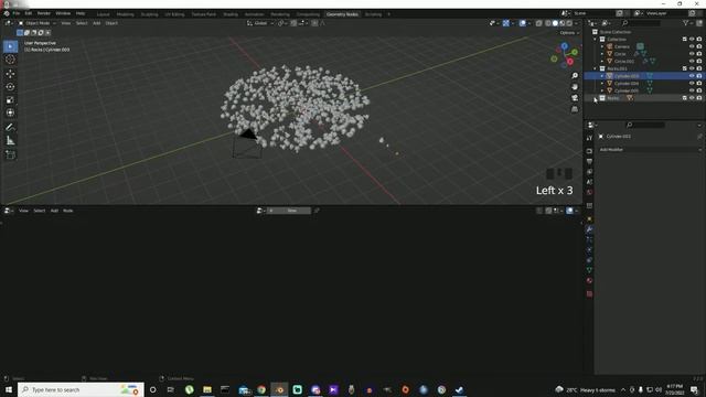 Baasic/Beginner course to Geometry Nodes  (Evee Render).......Blender 3.2
