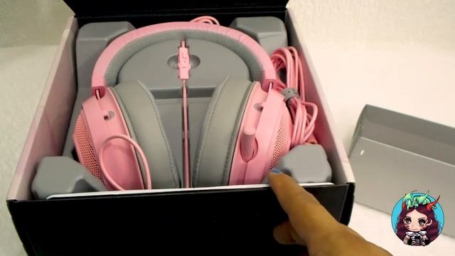 DragoUnboxing Razer Kraken Quarz Pink plus Pink Kitty Ears смотреть онлайн
