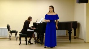 Бриттен Ария Титании "Сон в летнюю ночь" Кристина Семёнова; концертмейстер Анна Кожевникова