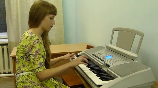 Караченцева Ася - самба Бамбуля (игра на синтезаторе) смотреть онлайн