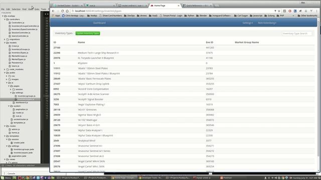 003 Vue Router SC Complex Routes Pagination Searching API's and Data Management Eve Online