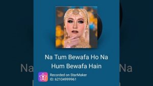 #Кавер на #индийская_песня " #Na_Tum_Bewafa_Ho_Na_Hum_Bewafa_Hain ( #Ни_вы_неверны, #Ни_мы_неверны )