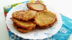 Оладьи из яблок на скорую руку