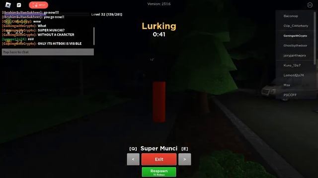 SUPER MUNCHI without a DECAL IMAGE (Roblox evade) смотреть онлайн