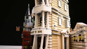 Harry Potter,LEGO 76417 Gringotts Wizard Bank【Stop Motion Animation】