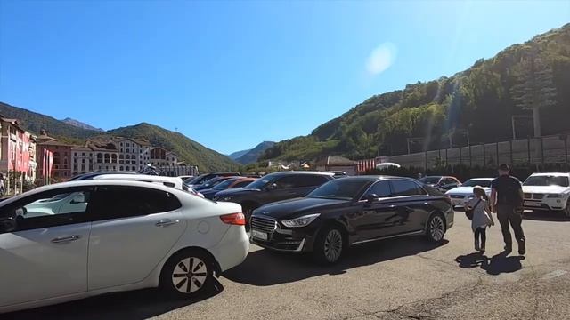 обзор Апарт-отеля/окресности Красной поляны(Горки город)/рестораны смотреть онлайн