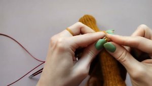 Лев. Ввязывание верхних лап