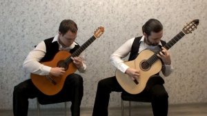 Астурия - Исаак Альбенис (Asturias - Isaac Albéniz) на гитаре. Дуэт гитаристов