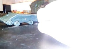 Как сделать работающую ходовую на танк из пластилина(2)