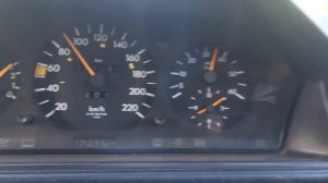 W124 om603 0-100