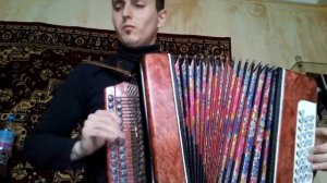 "Куда бежишь, тропинка милая". Игра на гармони.