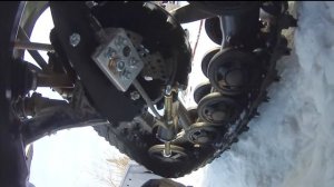 Camoplast Tatou T4S Track Install On Yamaha Grizzly 700 - Mar.3 2013