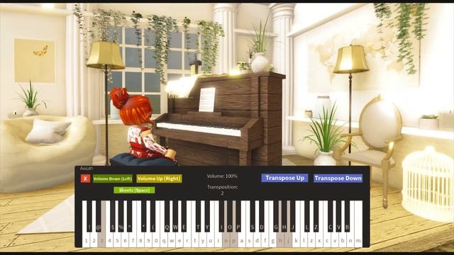 GRAVITY FALLS OPENING THEME - Roblox Piano смотреть онлайн