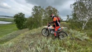 В первый раз в эндуро класс :) на Kayo K1 MX